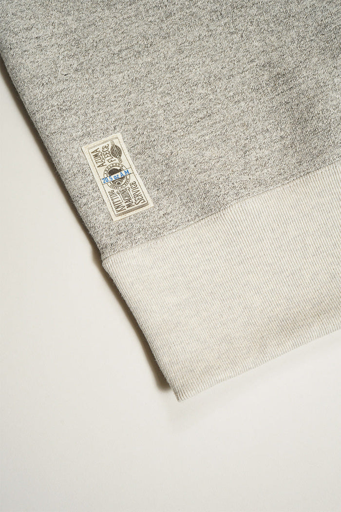 50s CREW NECK 20.5oz LETTERED - GRAY
