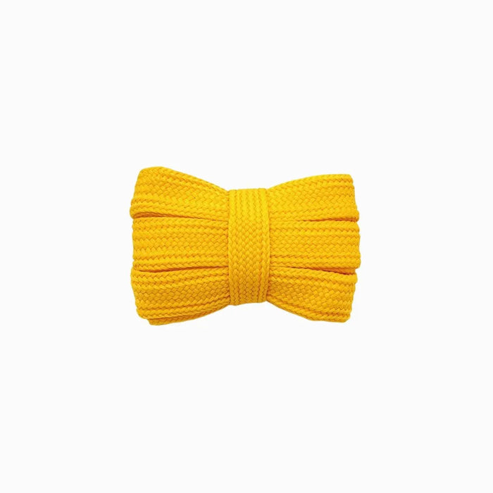 Golden Yellow / 100 CM / 39 IN / Fat Shoe Laces | 2 CM