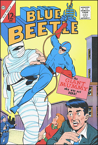 DC FINEST BLUE BEETLE Blue Beetle Challenges The Red Knight