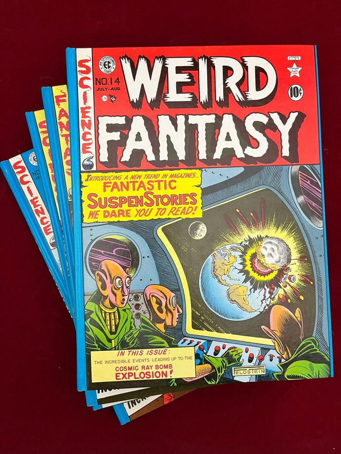 EC ARCHIVES Weird Fantasy Complete 4 Volume Set Slipcase