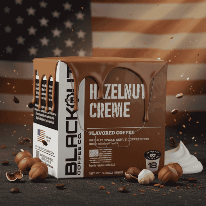 HAZELNUT CREME FLAVORED COFFEE PODS 18CT