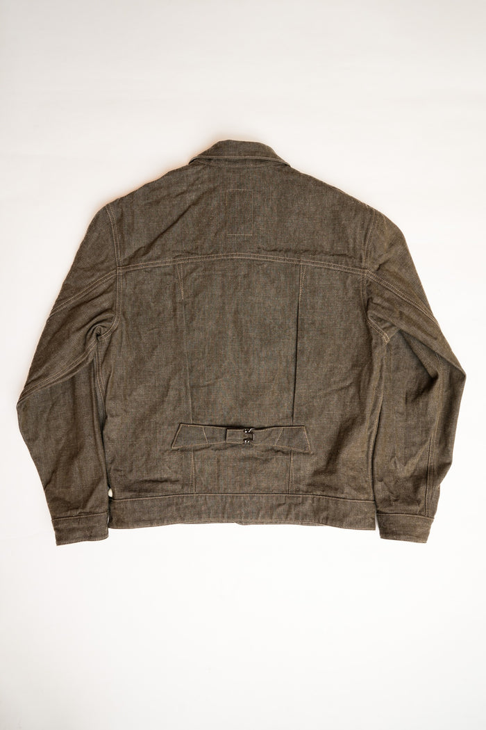 RODEO DUNGAREE JACKET - KHAKI