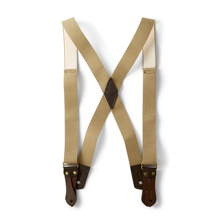 TAB SUSPENDERS - TAN