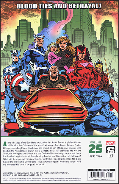 THE AVENGERS Epic Collection Vol. 25 The Gathering