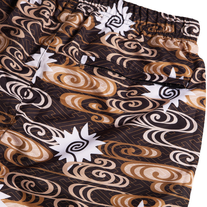 TOMAS TOMAS SPORTSWEAR PANTS - BLACK/BROWN