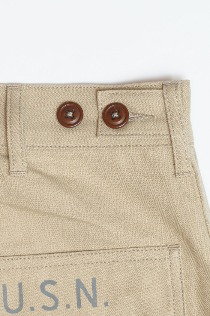 USN HBT TROUSERS - SAND