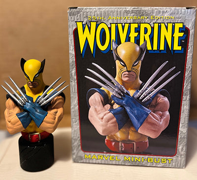 WOLVERINE MARVEL MINI BUST Numbered