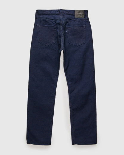 1178-ID Sashiko Regular Fit - INDIGO X BLACK