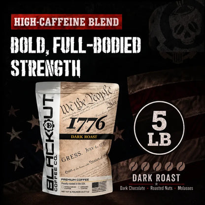 1776 Dark Roast Coffee 5 LB