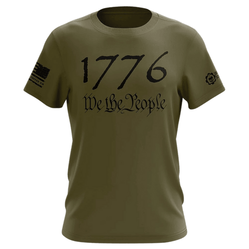 1776 We The People Mili Green T-Shirt
