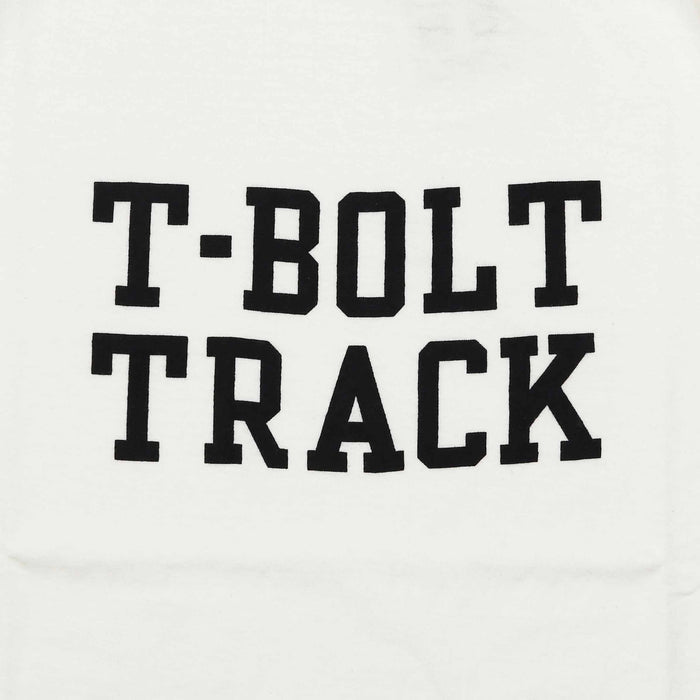 34006-01 Ringer Tee "T-BOLT TRACK" - OFF WHITE X BLACK