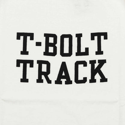 34006-01 Ringer Tee "T-BOLT TRACK" - OFF WHITE X BLACK