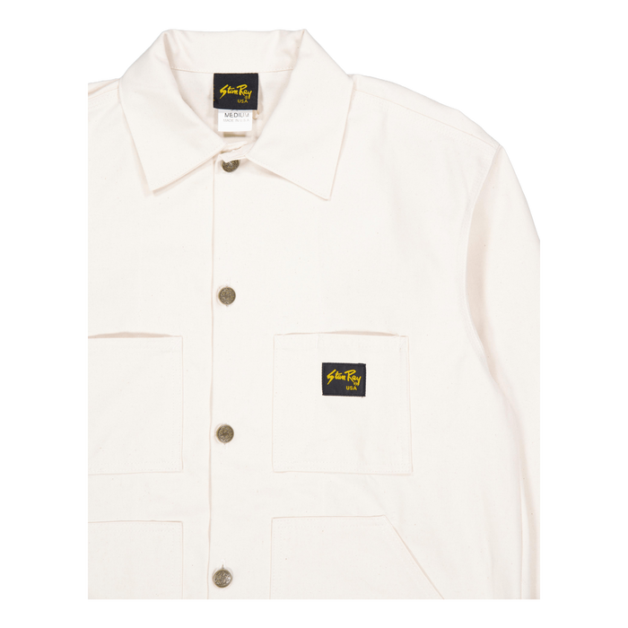 3854 SHOP JACKET - NATURAL DRILL