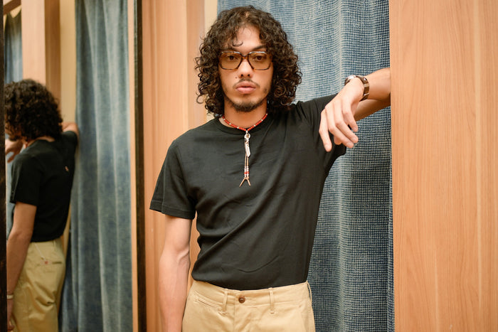 3P Panel ribbed tank T-shirt - AS-B
