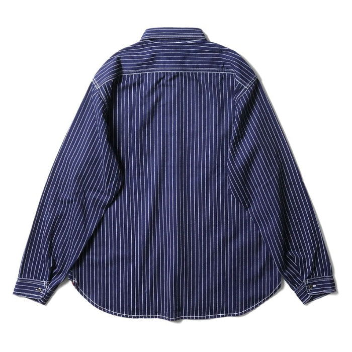 41260 INDIGO WABASH 40's WORK SHIRT - INDIGO ONE WASH