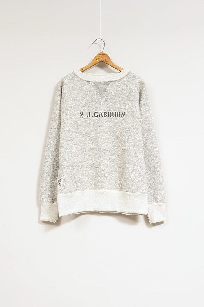 50s CREW NECK 20.5oz LETTERED - GRAY