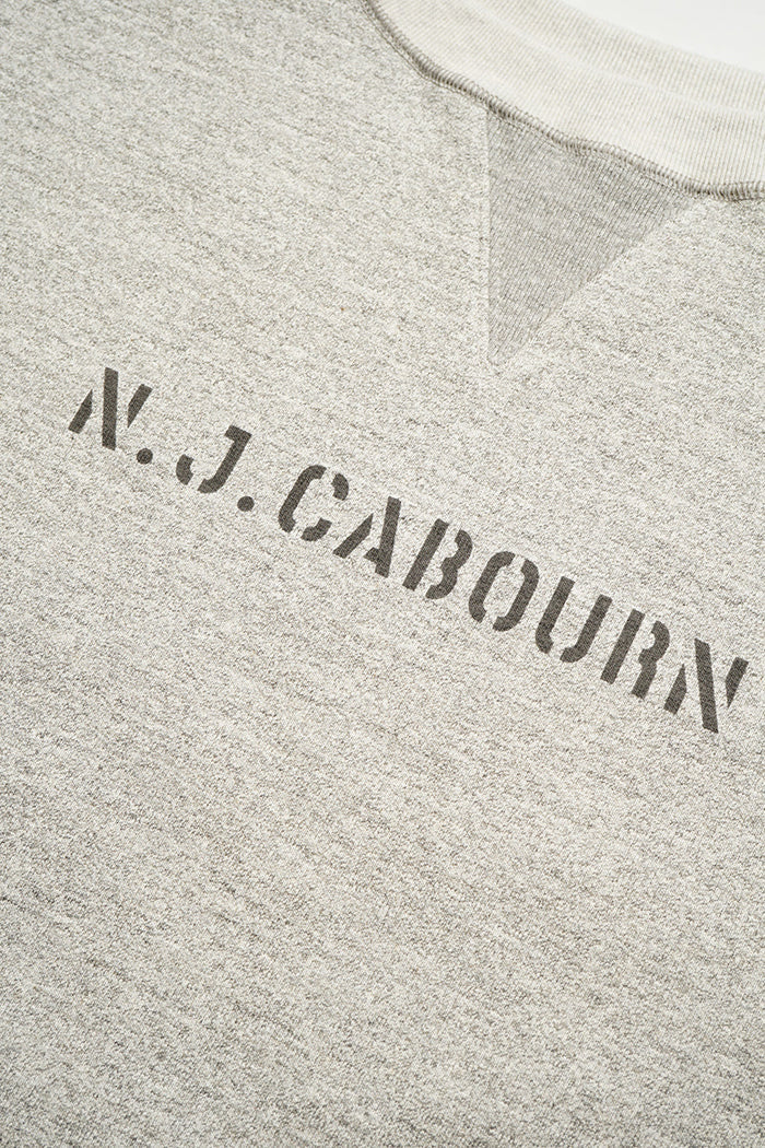 50s CREW NECK 20.5oz LETTERED - GRAY