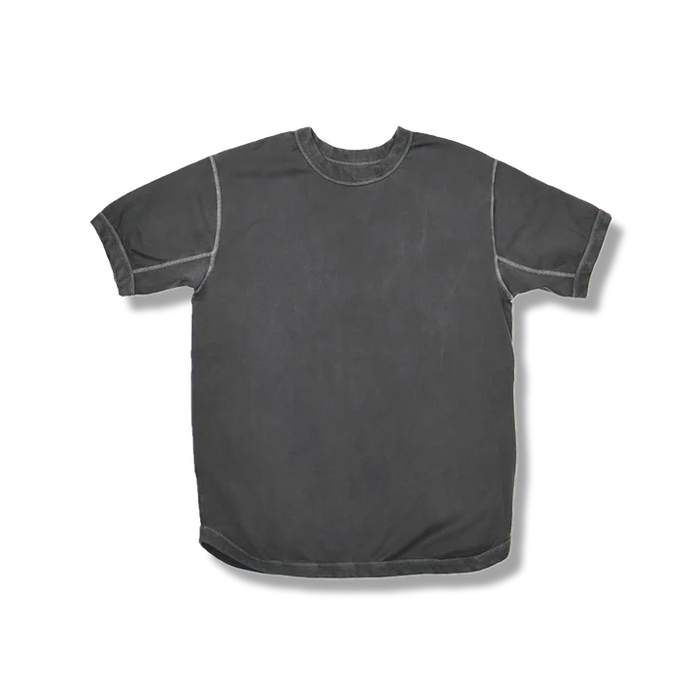 5222-25 Flat Seam Heavyweight T Shirt - Ink Black