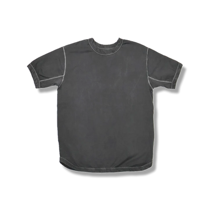 5222-25 Flat Seam Heavyweight T Shirt - Ink Black