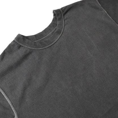 5222-25 Flat Seam Heavyweight T Shirt - Ink Black