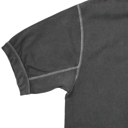 5222-25 Flat Seam Heavyweight T Shirt - Ink Black