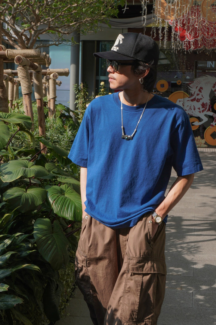 6oZ PRINTABLE TUBE TEE  S/S - DARK INDIGO