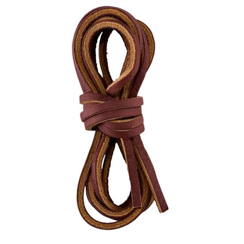 97156 80-INCH LEATHER LACE - CHESTNUT
