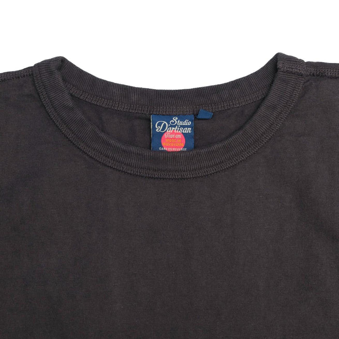 9913 Loop-knit pack T-shirt - BLACK