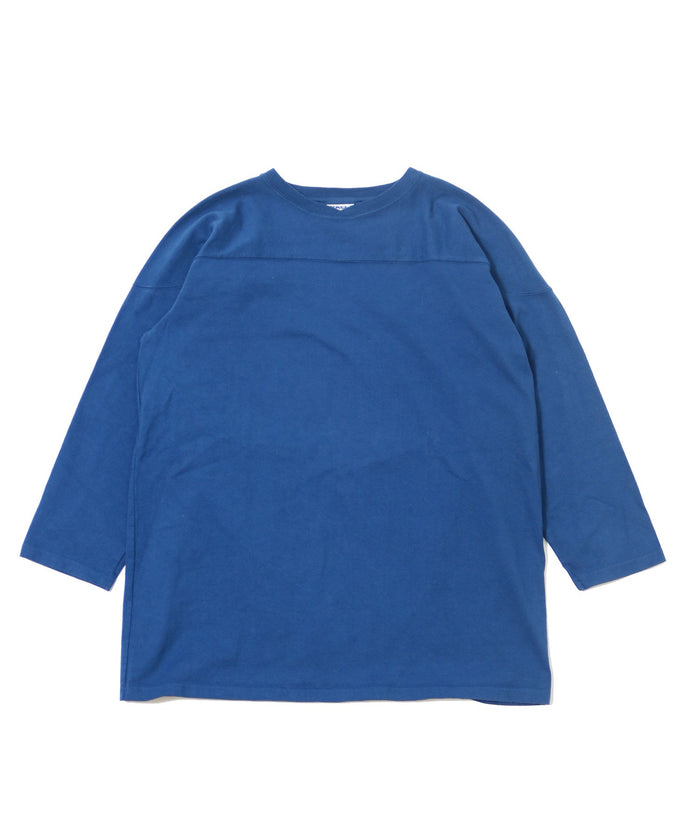 9oZ 3/4 FOOTBALL TEE - DARK INDIGO