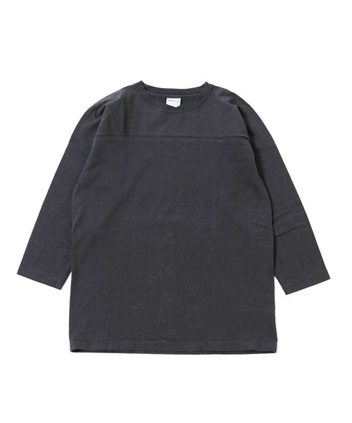 9oZ 3/4 FOOTBALL TEE - USED BLACK