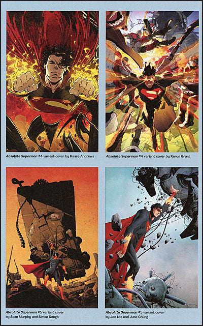 ABSOLUTE SUPERMAN 1 LAST DUST OF KRYPTON