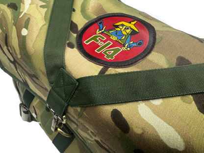AK/PR/LOT3/ACC/036 The Tactical Camo Camera Bag - GREEN CAMO