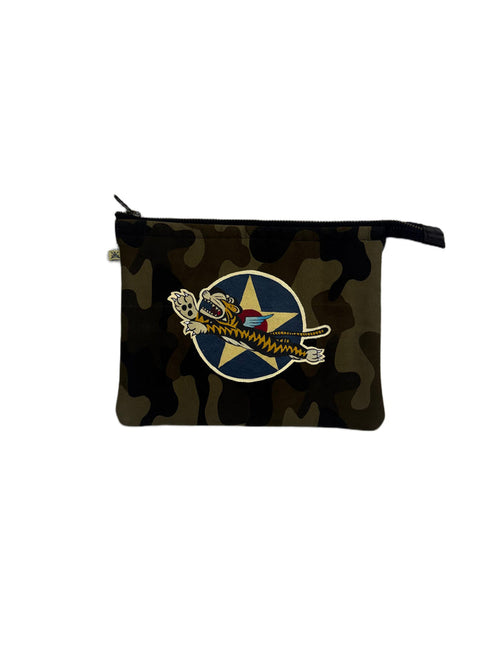 AK/PR/LOT3/ACC/040 Flying Tiger  Pouch - BROWN CAMO