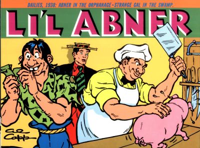 AL CAPP'S LI'L ABNER DAILIES 6 Volume Set