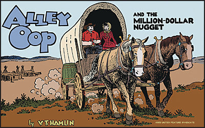 ALLEY OOP AND THE MILLION DOLLAR NUGGET 1959  V.T. Hamlin