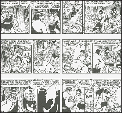 ALLEY OOP MEETS FANG 1989 Dave Graue