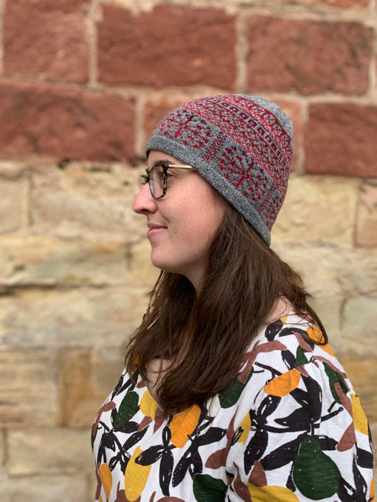 Annie Glue Hat in Sunset Flake