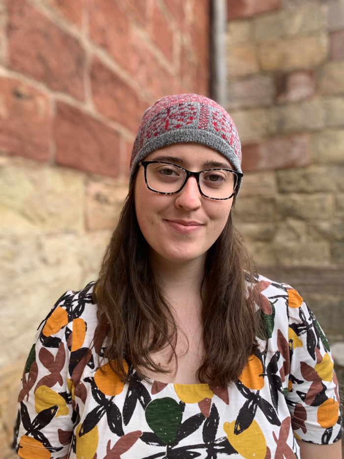 Annie Glue Hat in Sunset Flake
