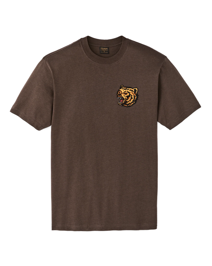 ANY WEATHER GRAPHIC T-SHIRT - DARK BROWN/ANY WEATHER
