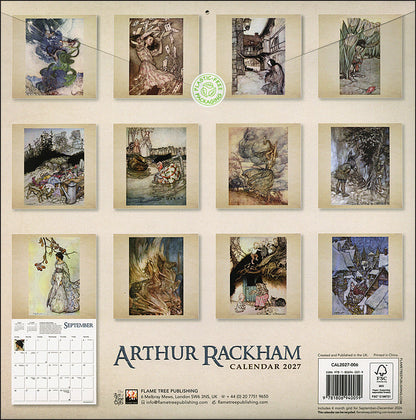Arthur Rackham 2027 Calendar