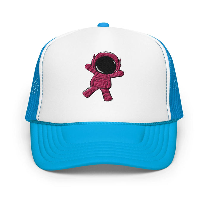 Blue / White / Blue / One Size Fits Most / Trucker Hat | Embroidered