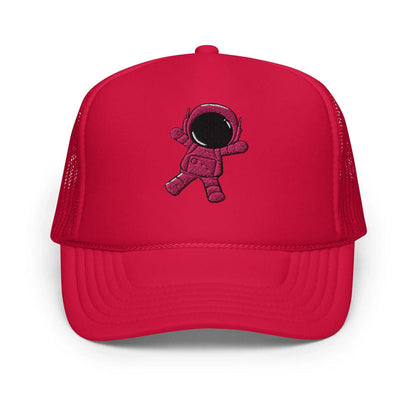 Red / One Size Fits Most / Trucker Hat | Embroidered