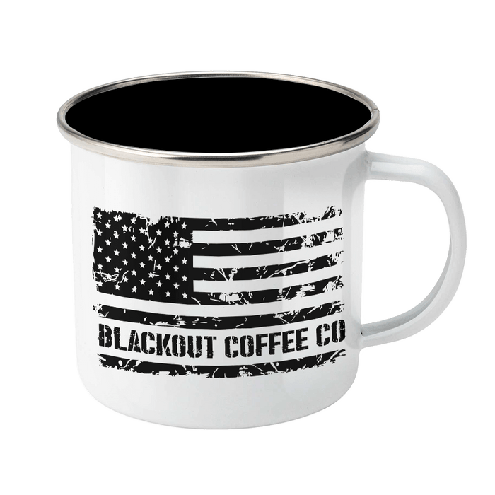 At Work ON DUTY printed on Enamel Steel Mug 12 oz