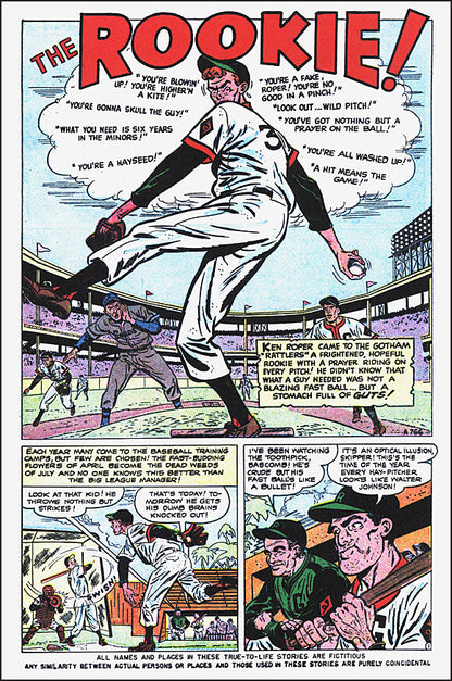 ATLAS COMICS LIBRARY Volume 10 Sports Action