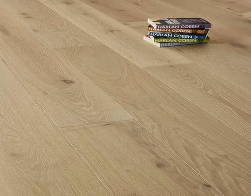 Balmoral Colours Oak Flooring - 190mm – Ice - Ice White Oak