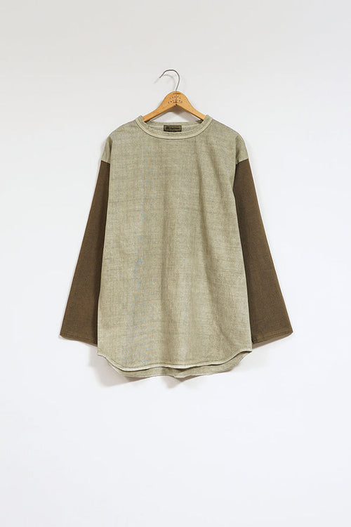 BASEBALL T-SHIRT PIGMENT - GREEN