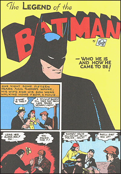BATMAN #1 Facsimile Edition (1940)