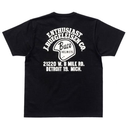 BC25005 BUCO TEE / ENTHUSIAST - BLACK