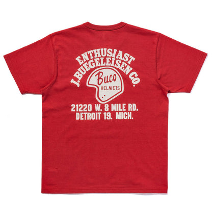 BC25005 BUCO TEE / ENTHUSIAST - CHERRY
