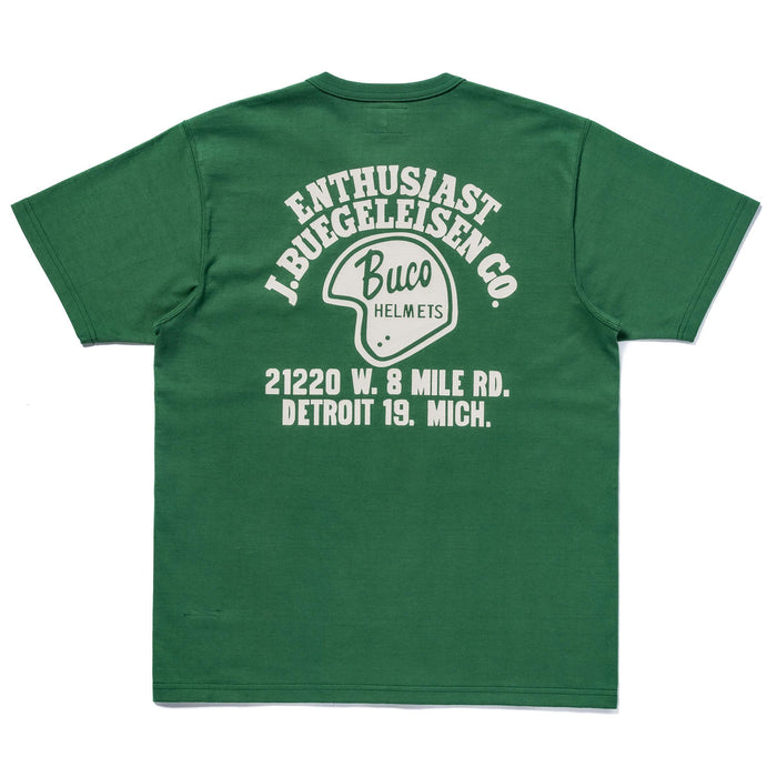 BC25005 BUCO TEE / ENTHUSIAST - GREEN